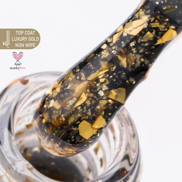 top coat luxury gold non wipe hema