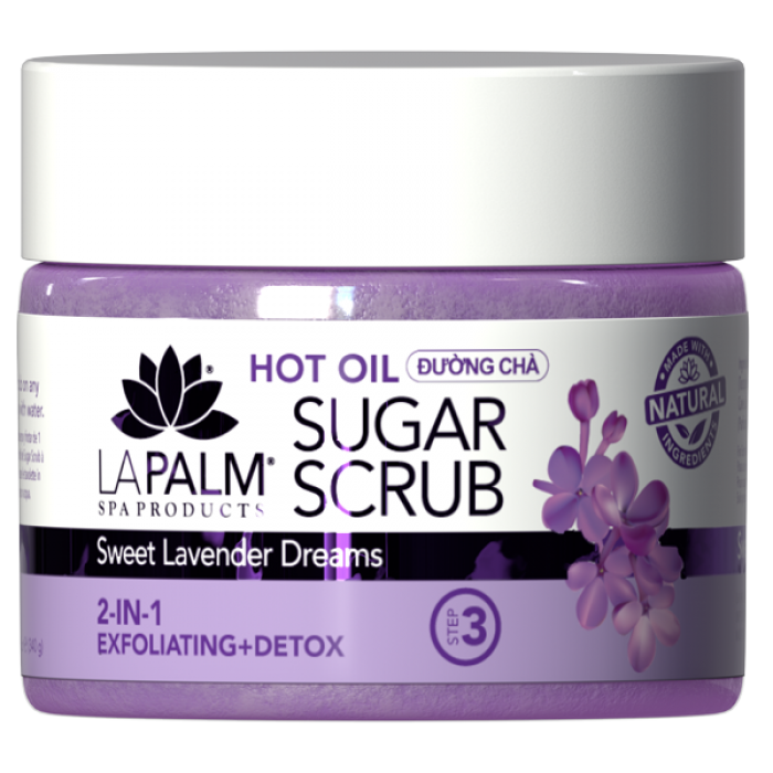 sugar scrub hot oil lavender 12oz 700x700 1 Sugar Scrub Lavender