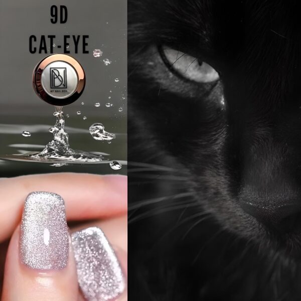 Μ 600x601 9D Cateye Silver