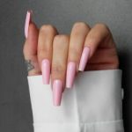 NO FILE GEL TIPS CLEAR LARGE SQUARE MY NAIL BOX ON HAND 247x247