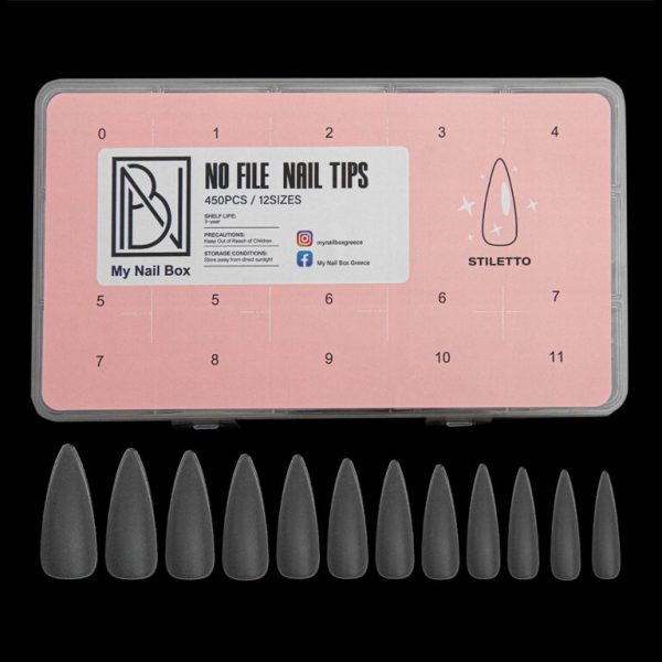 STILETTO CLEAR – No File (3.3cm)