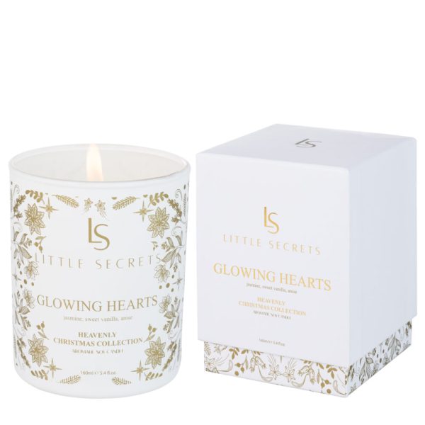 Glowing Hearts Aromatic Soy Candle