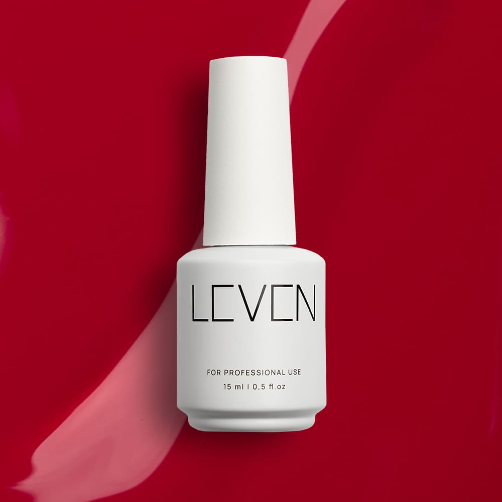 017 Leven | Ημιμόνιμο βερνίκι 15ml no. 017 Lipstick - Image 1