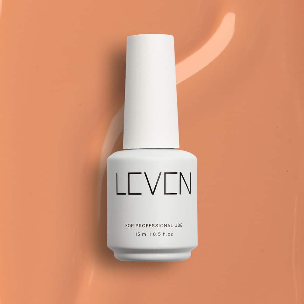 104 Leven | Ημιμόνιμο βερνίκι 15ml no. 104 Toffee - Image 1