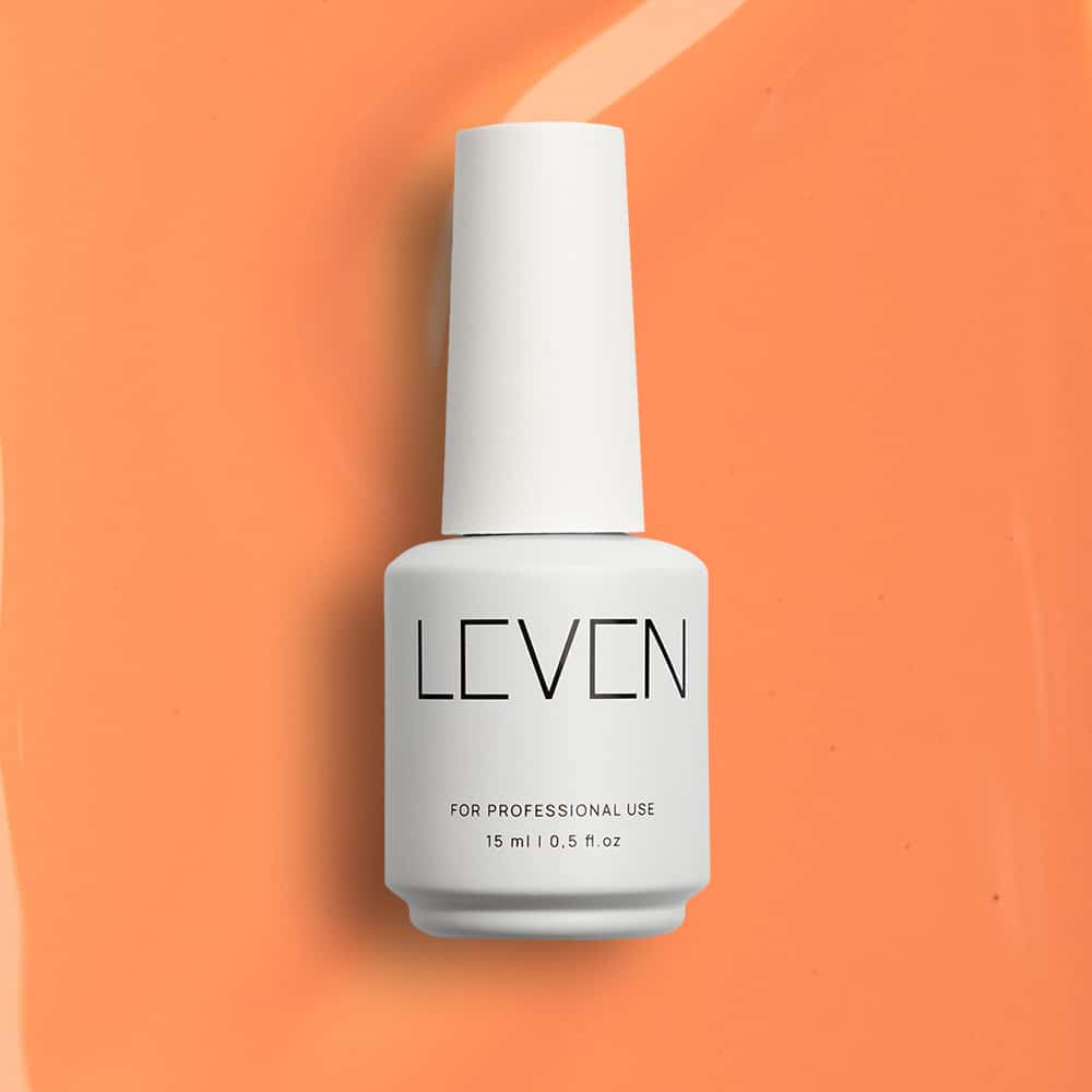 105 Leven | Ημιμόνιμο βερνίκι 15ml no. 105 Cantaloupe - Image 1
