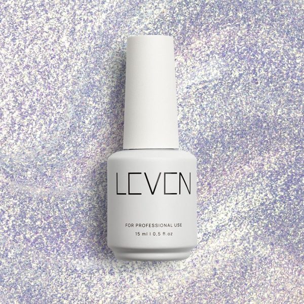 Leven | Ημιμόνιμο βερνίκι με glitter/shimmer 15ml no. G019 Radiant