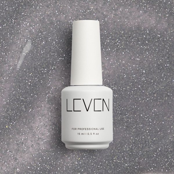 Leven | Ημιμόνιμο βερνίκι με glitter/shimmer 15ml no. G021 Andromeda