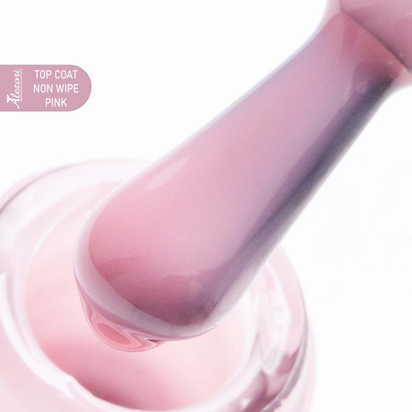 Top Coat Non Wipe Pink 15ml