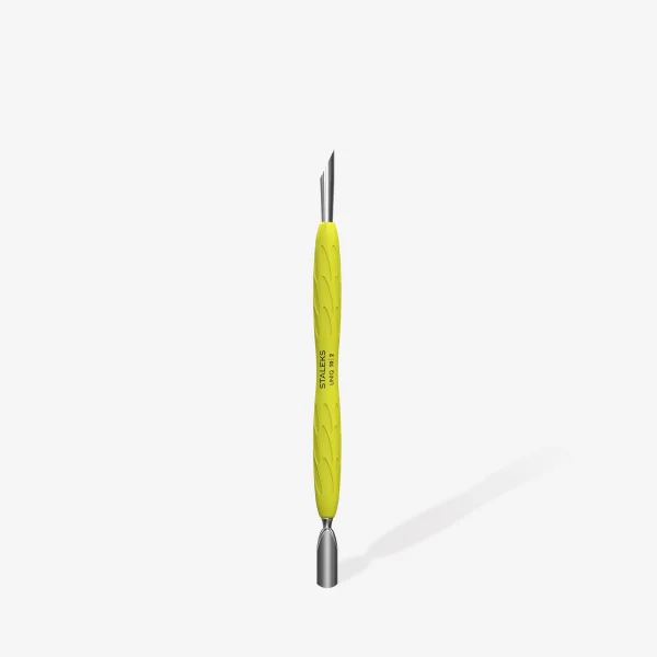 Manicure pusher Gummy with silicone handle UNIQ 10 TYPE 2y