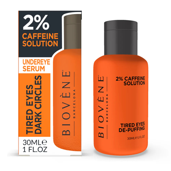 Biovene Tired Eyes 2% Caffeine Under Eyes Serum Treatment 30ml